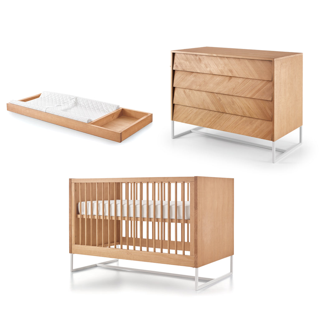 Crib dresser cheap set