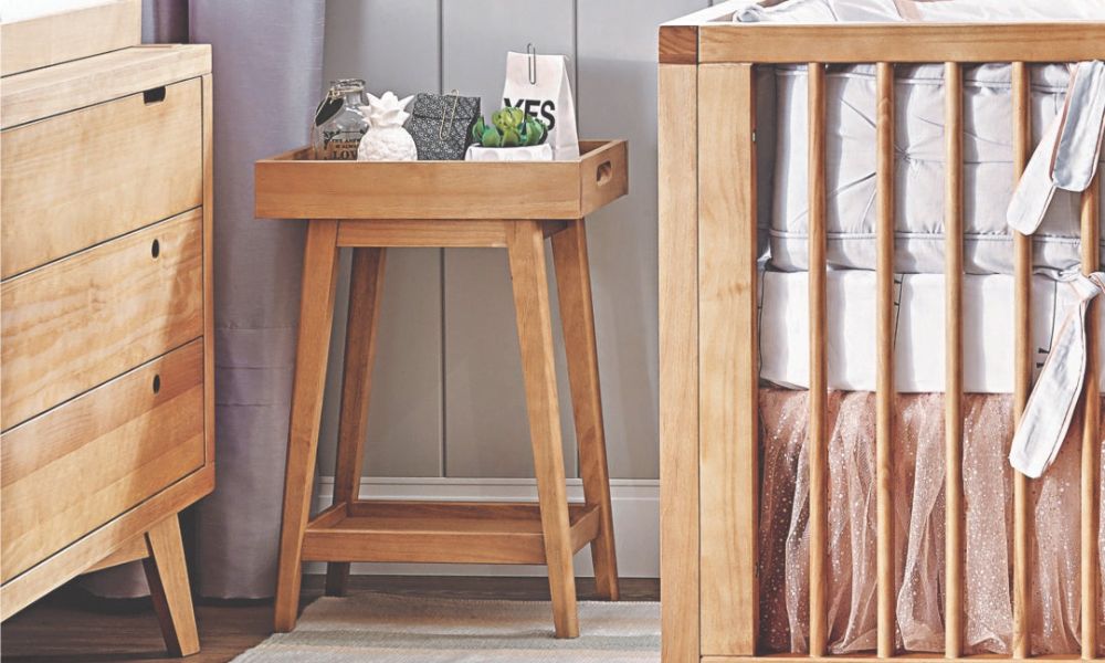 3 Ways To Use a Nursery Side Table Around the House