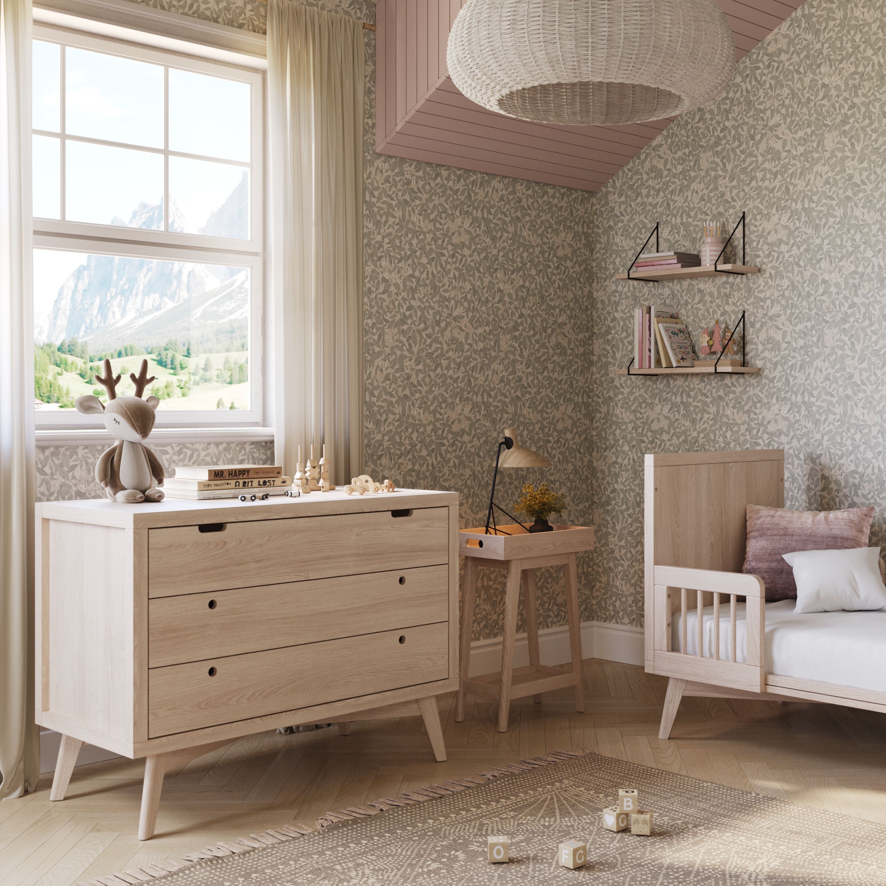 Modern nursery dresser best sale