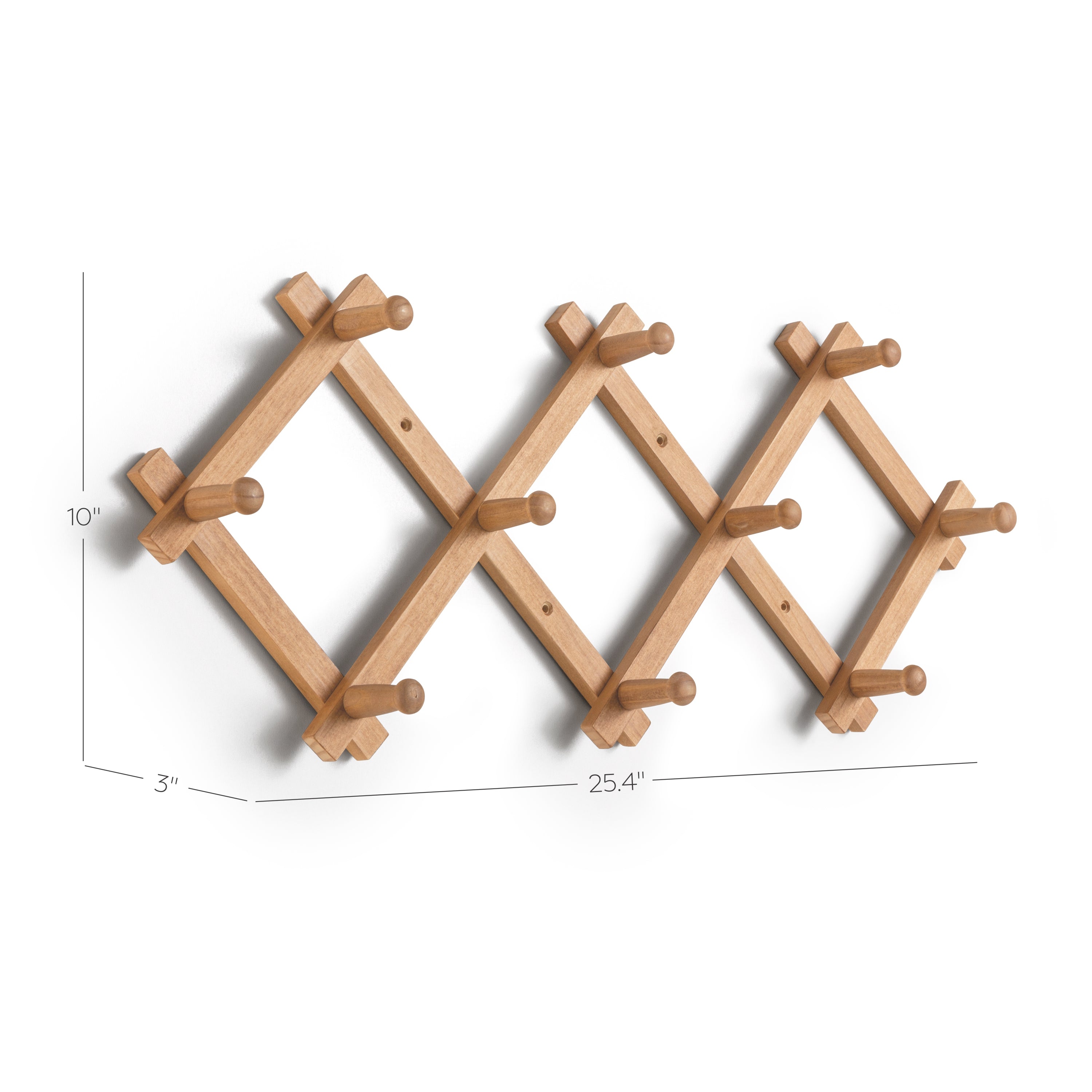 Boho Noah Coat Rack in Hazelnut Simply Nursery