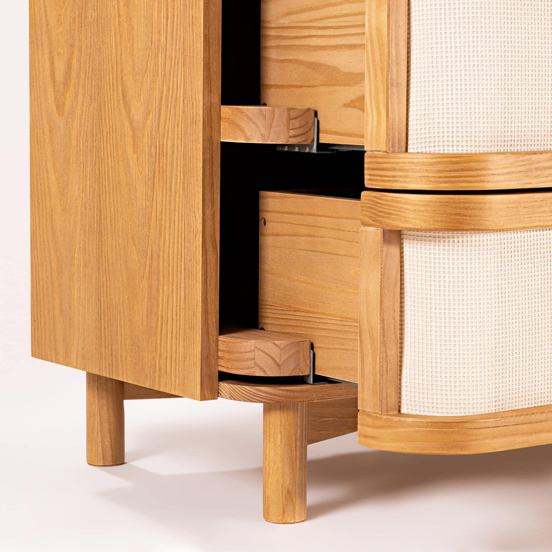 Samba 6 Drawer Dresser in Hazelnut