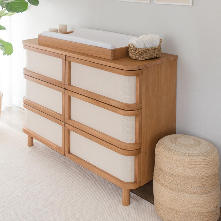 Samba 6 Drawer Dresser in Hazelnut