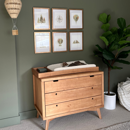 Crib changing cheap table dresser